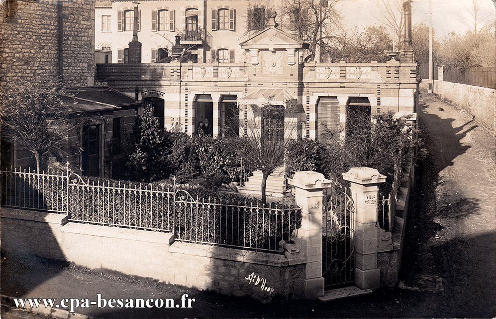BESANÇON - Villa Marie Louise - Angle du 44 rue de Dole et de la rue du capitaine Fauré.